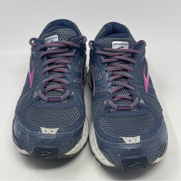 Brooks Addiction 12 Shoes Womens 11.5 D Wide Blue Running Walking Sneakers - Picture 5 of 14
